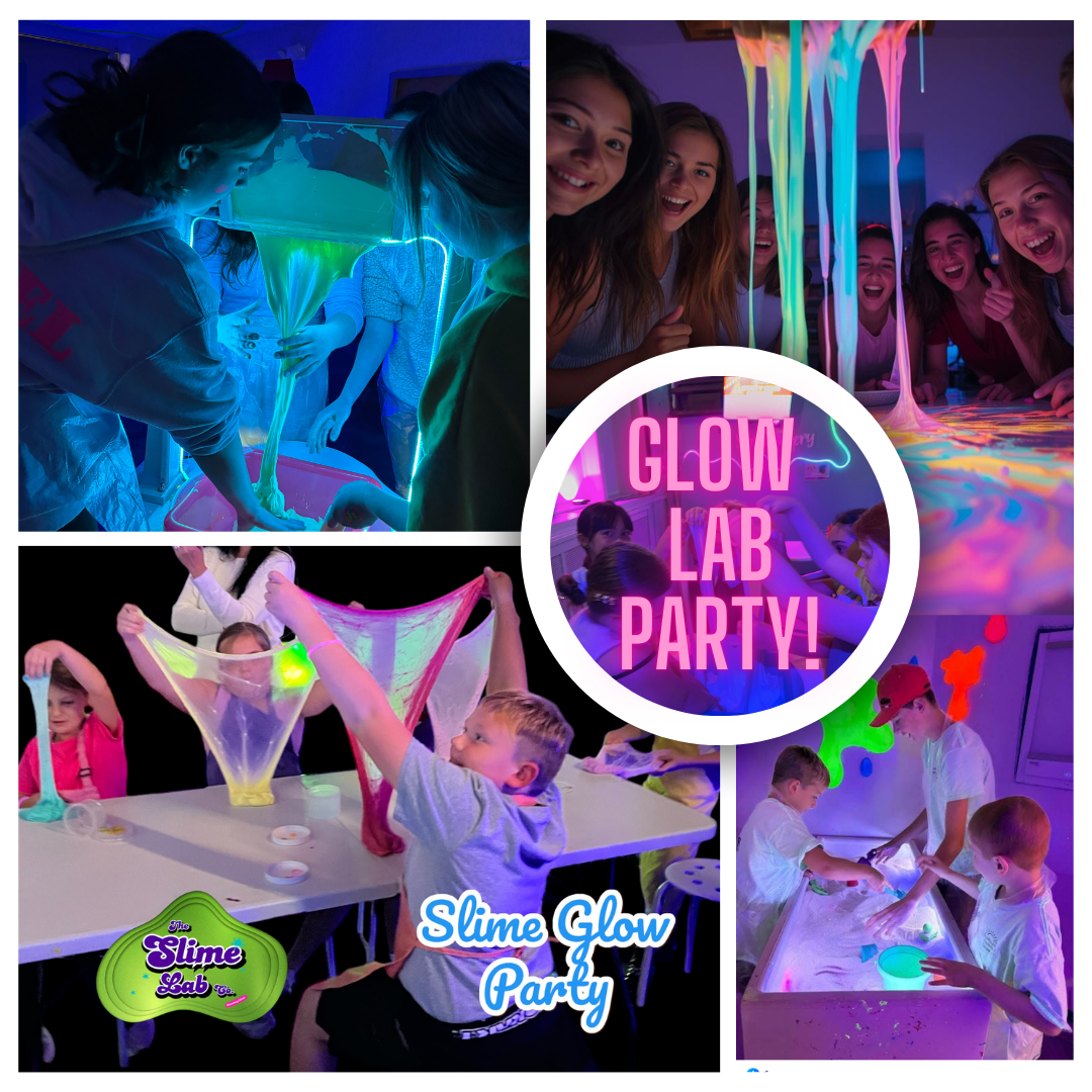Glow Lab Slime Birthday Party