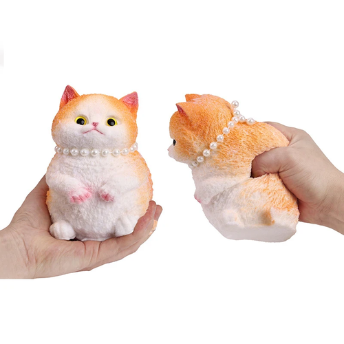 Squishy Cat Squeeze Toy Cute Kitten Antistress Fidget Toy Stress