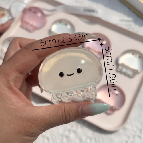 Taba Squishy Jellyfish Kawaii Stress Relieving Sensory Fidget Toys for - Image 6