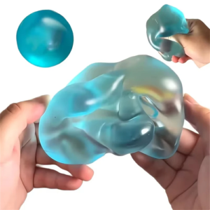 Blue Maltose Squishy Toys Anti Stress Sensory Fidgets Toy Soft