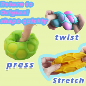 Honeycomb Mesh Stress Balls Taba Squishy Stress Toys Tennis Colored
