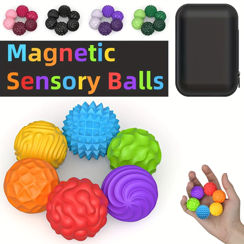 Upgraded Second Generation Silicone Magneti Balls Fidget Toy Worry