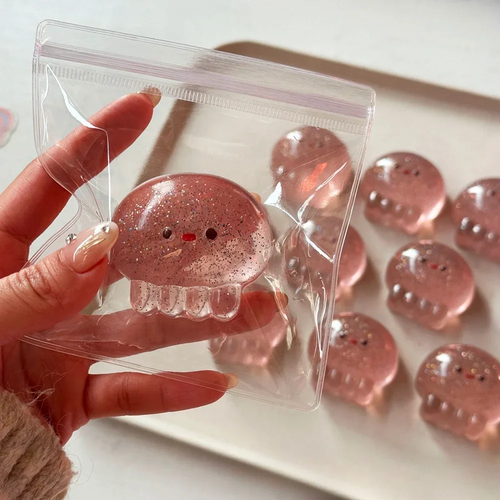 Taba Squishy Jellyfish Kawaii Stress Relieving Sensory Fidget Toys for - Image 4