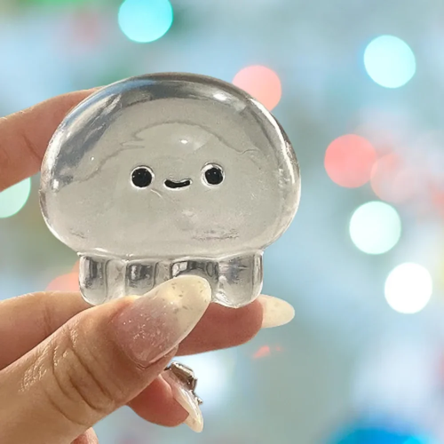 Taba Squishy Jellyfish Kawaii Stress Relieving Sensory Fidget Toys for - Image 5