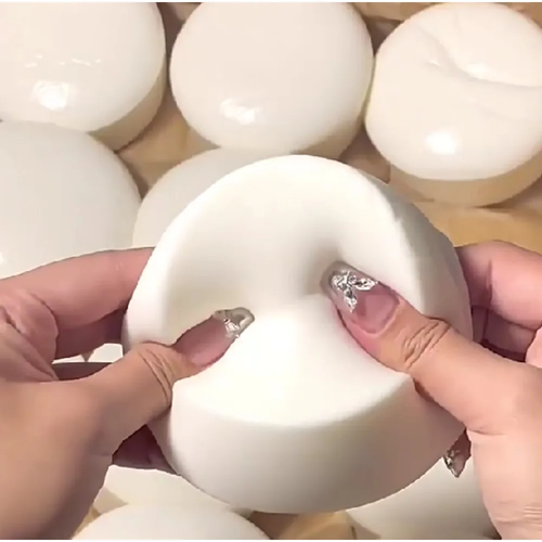 Taba Squishy Yogurt Cake Bread Squeeze Toy Soft Stress Relief Slow - Image 2