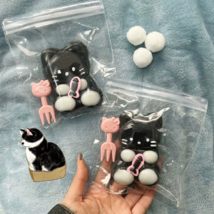 Taba Squishy Cat Fidget Squeeze Toys Cute Kawaii Sticky Stress Anxiety